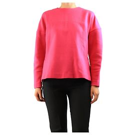 Marni Top a maniche lunghe in lana rosa shocking - size UK 8 Rosa