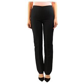 Valentino Pantaloni tapered neri - size UK 10 Nero