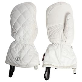 Bogner Weiße gesteppte Skimuffen Weiß
