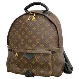 Zaino Louis Vuitton Monogram Palm Springs MM Marrone