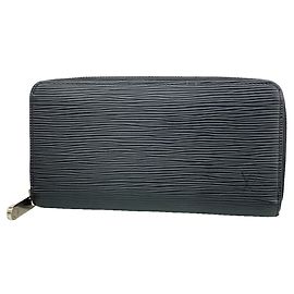 Louis Vuitton Epi Zippy Wallet M61857 Noir Negro