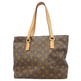 Saco Cabas Piano Monogram Louis Vuitton Marrom