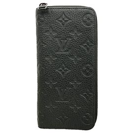 Portafoglio Zippy Monogram Taurillon Louis Vuitton Nero