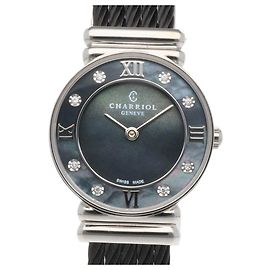 Autre Marque Relógio de Quartzo Feminino Charriol Saint-Tropez Outro