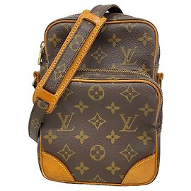 Louis Vuitton Monogram Amazon Shoulder Bag Brown