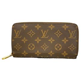 Portefeuille Zippy Monogram Louis Vuitton Fuschia