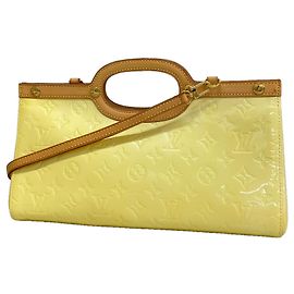 Louis Vuitton Vernis Roxbury Drive Handtasche Weiß