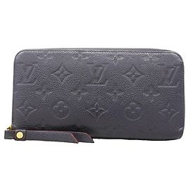 Louis Vuitton Monogram Empreinte Zippy Wallet Rot