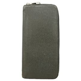 Portafoglio Lungo Zippy Louis Vuitton Taiga Grigio
