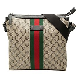 Sac crossbody Gucci Beige GG Supreme Web Beige