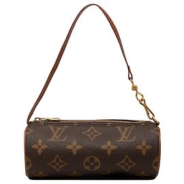 Louis Vuitton Brown Monogram Papillon Pochette Marrom