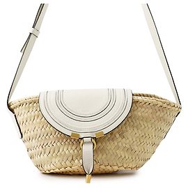 Sac seau Chloé Marcie Small Blanc