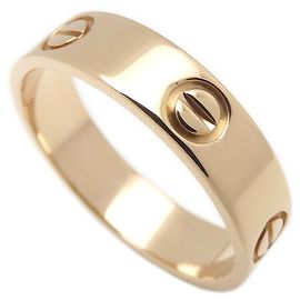 Cartier 18K Pink Gold Love Ring Pink