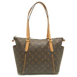 Sac Cabas Louis Vuitton Monogram Totally PM Marron Noir Monogramme