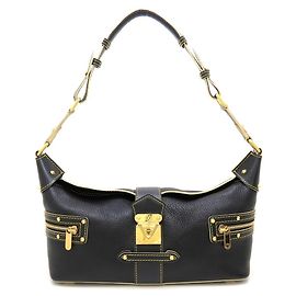 Borsa Louis Vuitton Suhali Impetue One Shoulder Bag Nero
