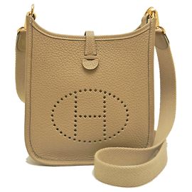 Hermès Borsa a tracolla HERMES Evelyne TPM in pelle Taurillon Clemmence marrone Marrone