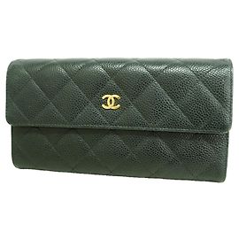 Carteira Longa Chanel Matelassé Preto