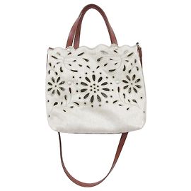 Chloé Camilla Borsa Tote 2 in 1/Borsa a Tracolla Marrone