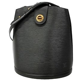Borsa a tracolla Louis Vuitton Epi Cluny M52252 Noir Nero