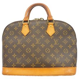 Borsa a mano Louis Vuitton Alma Monogram M51130 Marrone