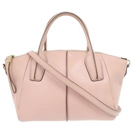 Sac à main en cuir Tod's 2-Way D-Styling Rose