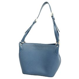 Bolsa de Ombro Louis Vuitton Epi Mandala PM Roxo escuro