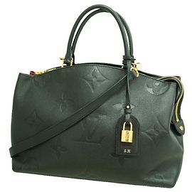 Sac à main Louis Vuitton Monogram Empreinte Grand Palais MM Noir