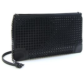 Bolsa de Ombro Christian Louboutin Ruby Poche Preto