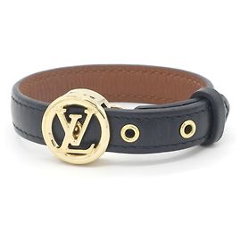 Bracciale con charm Louis Vuitton Nero