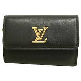 Portafoglio Tri-fold Louis Vuitton - LV Bloom Mini M29447 Nero
