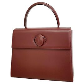 Bolsa de couro Cartier Must Bordeaux