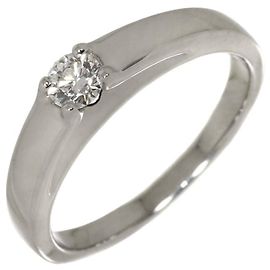 Bulgari Anel Aliança Bvlgari Marry Me em Platina e Diamantes Outro