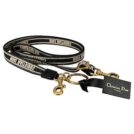 Alça de Ombro Micro Logo Christian Dior Preto