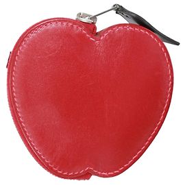 Hermès HERMES Tutti Frutti Coin Purse Red