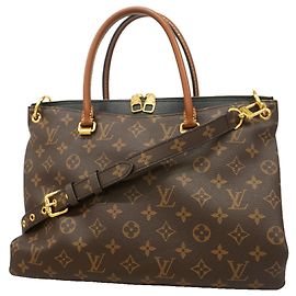 Bolsa Louis Vuitton Monogram Pallas M41064 Marrom