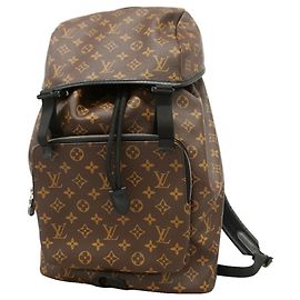 Mochila Louis Vuitton Monogram Macassar Marrom