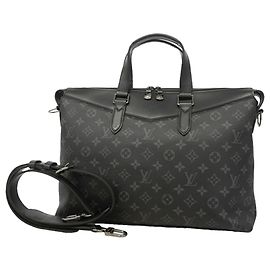 Louis Vuitton Monogram Eclipse Explorer Tasche Schwarz