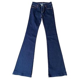 Vaqueros Pinko Cassidy Flare Superstretch Denim Azul oscuro
