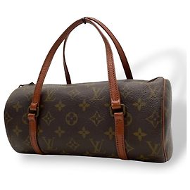Bolso Louis Vuitton Papillon 26 Monogram Castaño Monograma