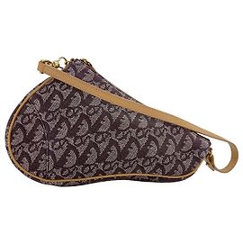 Christian Dior Saddle Canvas Mini Brown