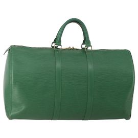 Louis Vuitton Keepall Epi Leather 50 Verde
