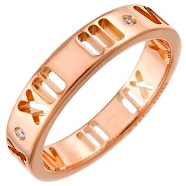 Autre Marque Tiffany & Co. Atlas Ring in 18K Roségold Andere