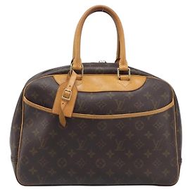 Louis Vuitton Deauville Monogram Canvas MM Marrom