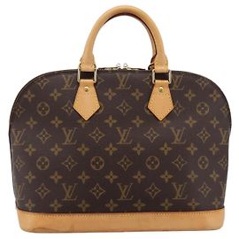 Louis Vuitton Alma Monogram Canvas PM Braun