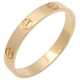 Anello Mini Love Cartier in oro giallo 18K D'oro