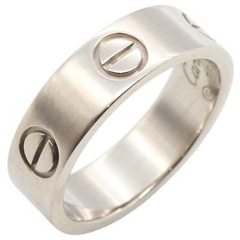 Anello Cartier Love in oro bianco 18K Argento