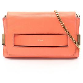 Chloé ELLE Schultertasche in Orange Orange