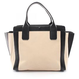 Chloé Alison Tote Bag Black Beige