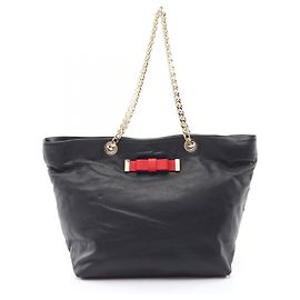 Borsa a tracolla Valentino Ribbon Rosso Blu navy