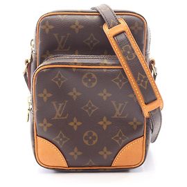 Bolso de hombro Louis Vuitton Amazon Castaño